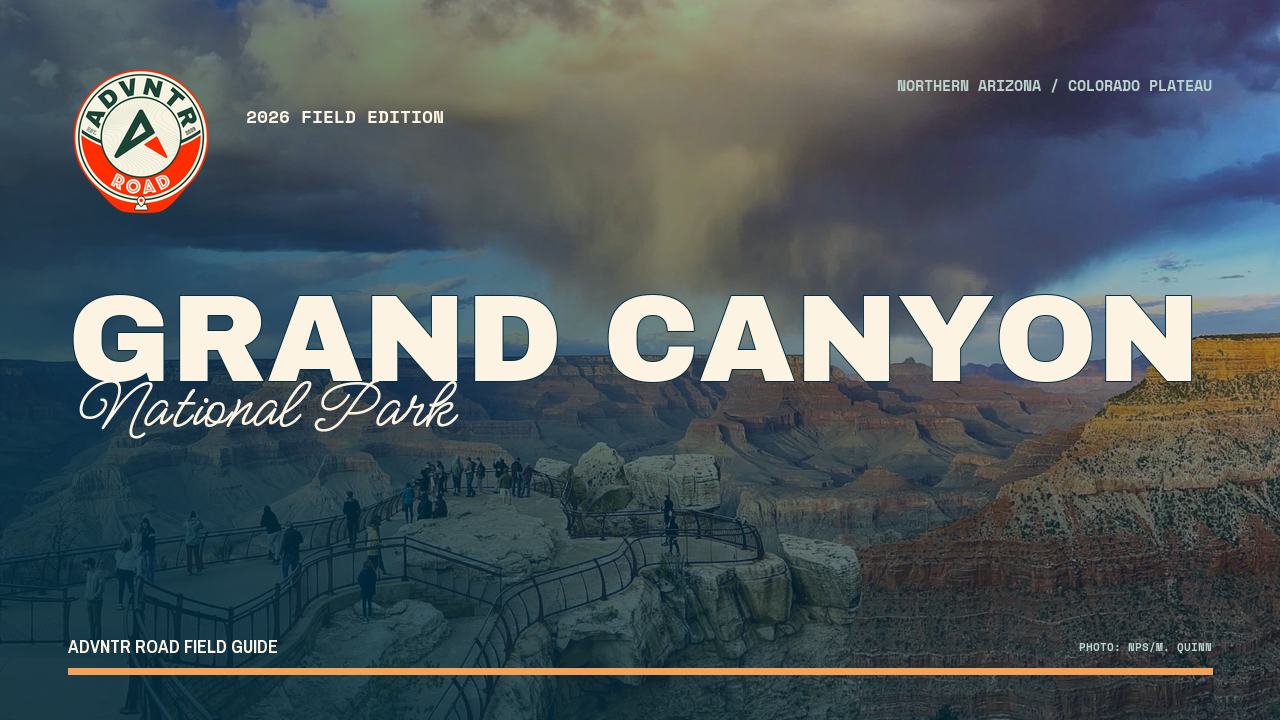 Grand Canyon National Park guide cover
