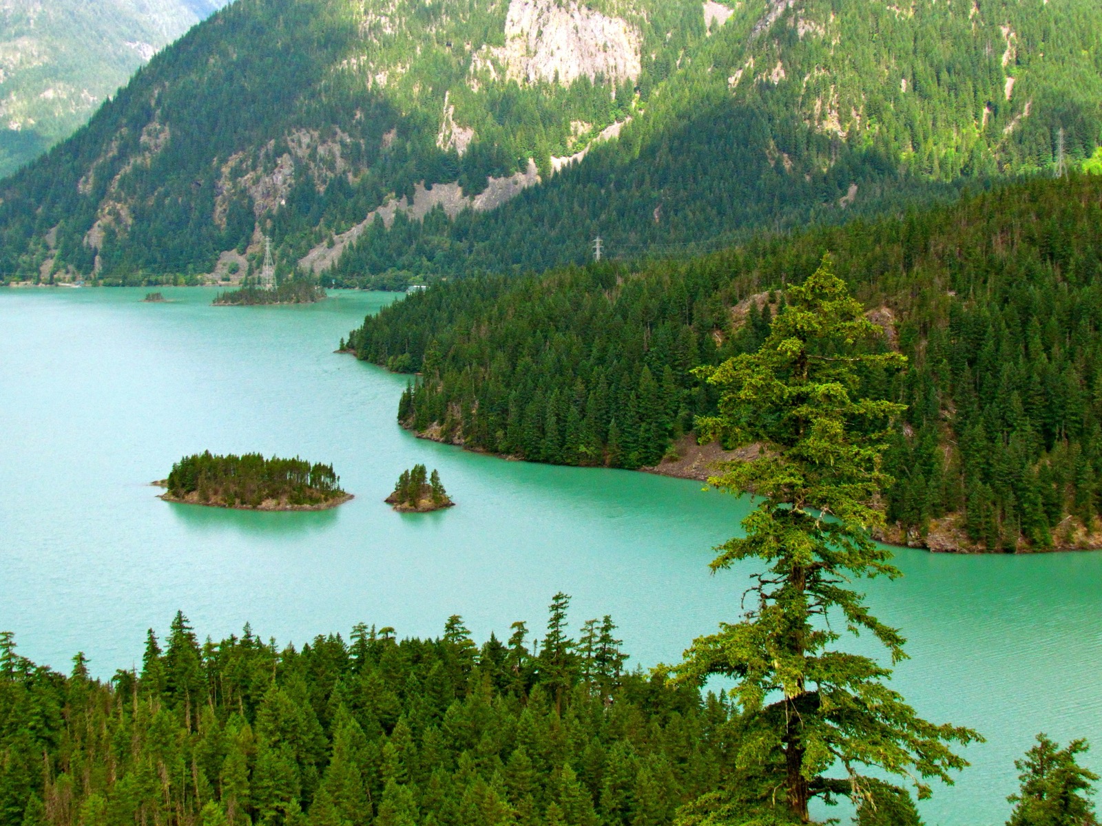 Diablo Lake in North Cascades National Park
