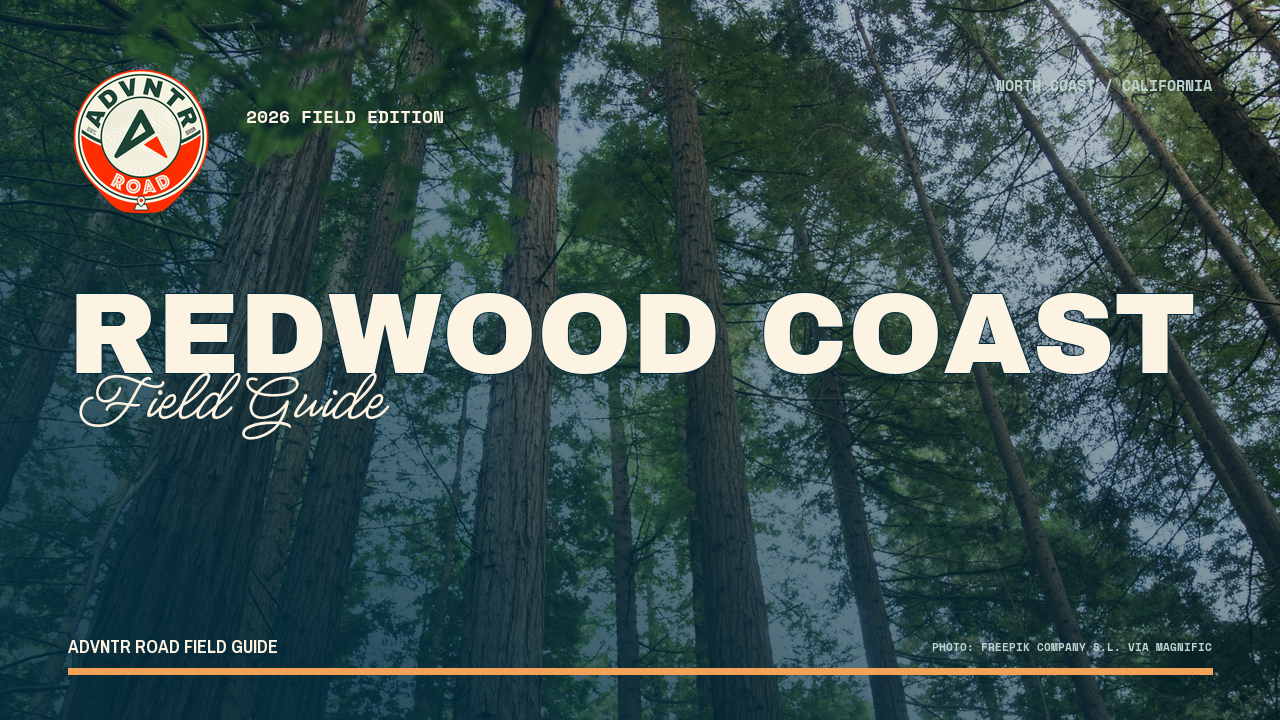 Redwood National and State Parks guide cover
