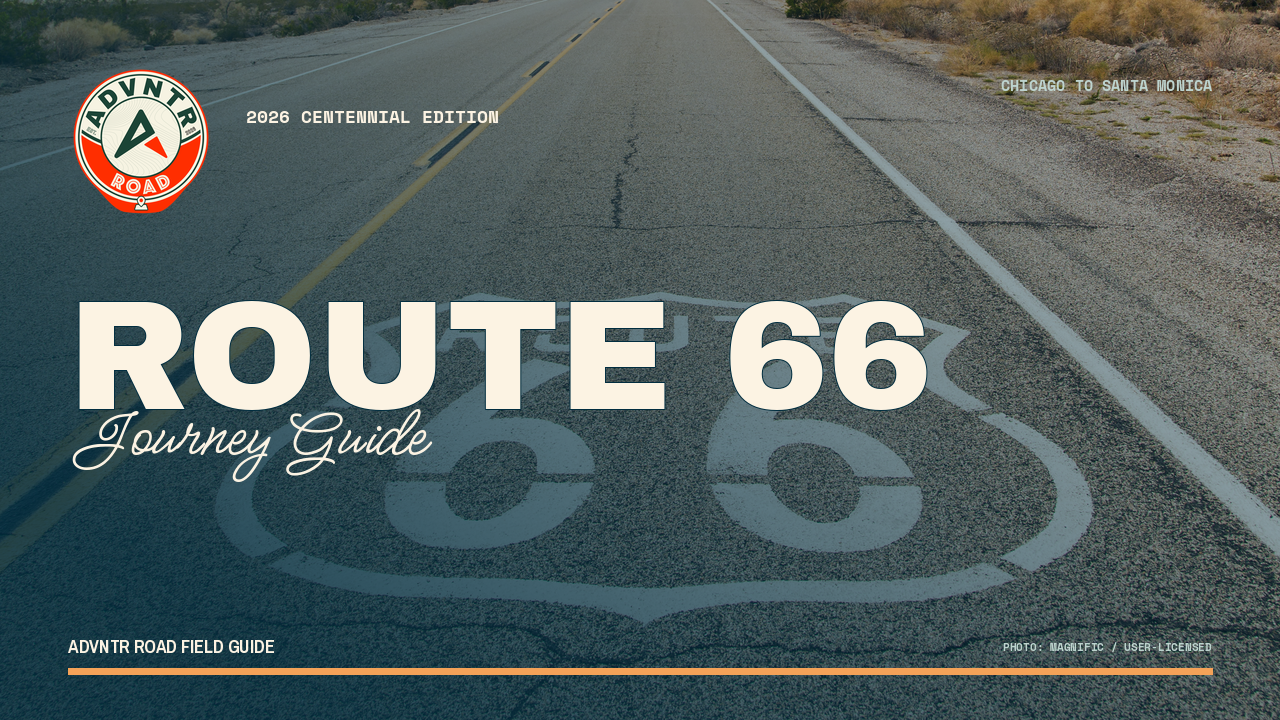 Route 66 guide cover